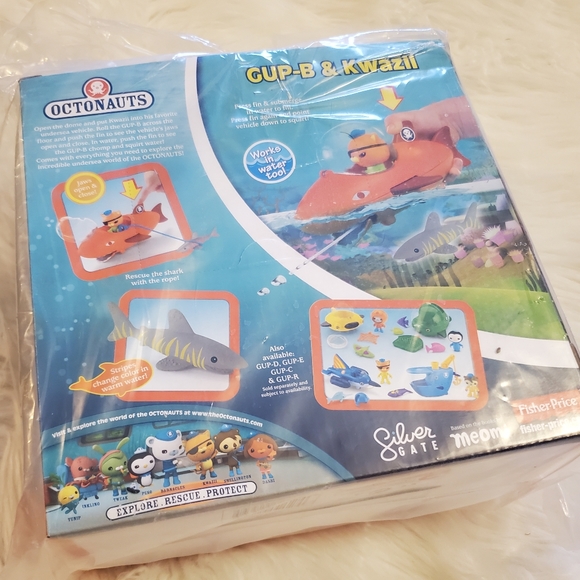 Fisher-Price Octonauts Gup-B & Kwazii Launch & Rescue Set - factory sealed - Picture 5 of 11